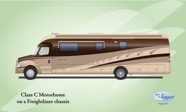 Class C on a Freightliner